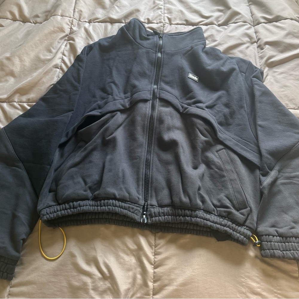 Authentic Rhude Flight Jacket men’s size medium black new with tags